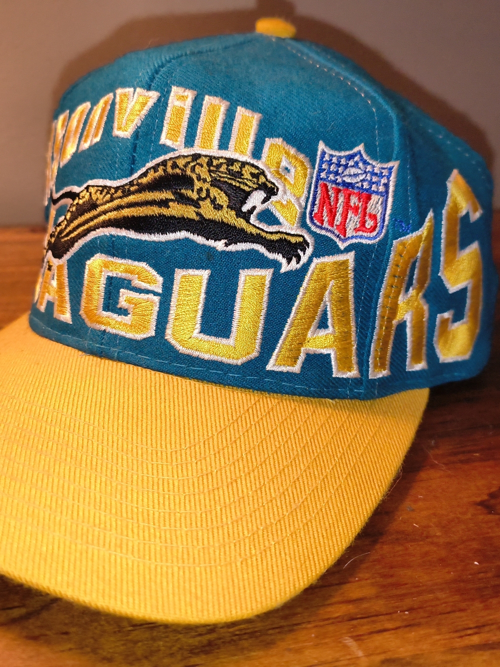 Jacksonville Jaguars Apex One Adult BANNED Snapback Hat Cap Mens OSFA Vintage